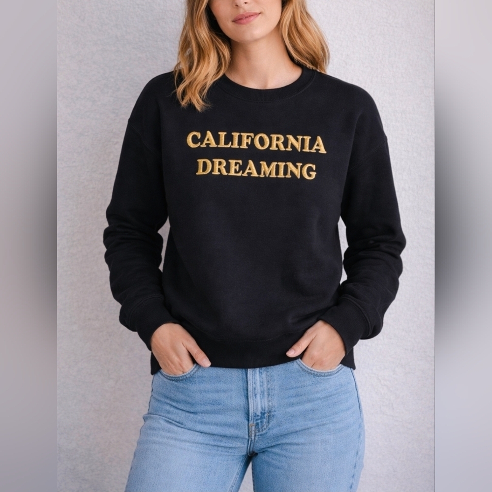 Cut & Paste Crew Neck Sweatshirt